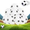 12 шт. 12 дюймов черно-белый узор в футбольном стиле латексный шар украшение на тему чемпионата мира по футболу украшение на тему дня рождения