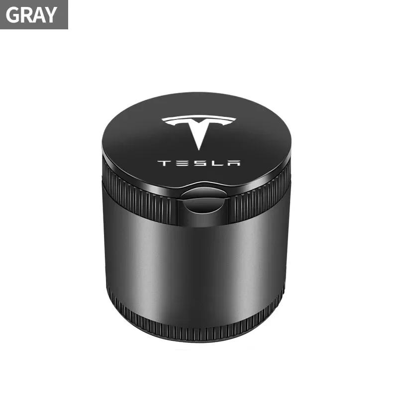 Автомобильная наклейка Автомобильный пепельница-стакан Tesla с крышкой Портативный съемный держатель-коробка для пепельницы автомобиля Для Tesla Model 3 Model S Mo