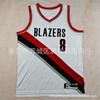 Mens Womens Basketball Jersey NBA Team Style Heat Pressed Loose Fit Athletic Shirt Practice Game Wear