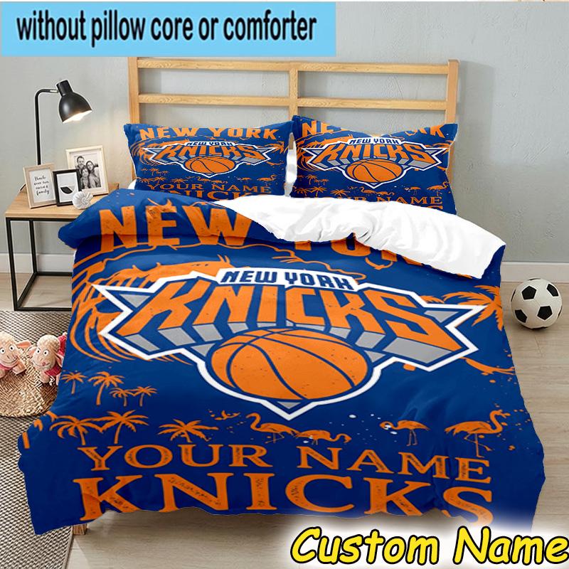 3pcs Custom Name New York Football Bedding Set Includes 1 Duvet Cover & 2 Pillowcases for All Seasons Dormitory Home Decor Christmas gifts