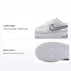 Air Force 1 Lv8 Кожа Универсальные Удобные Прочные Низкие Повседневные Кроссовки Детские кроссовки Белые IB2883-100