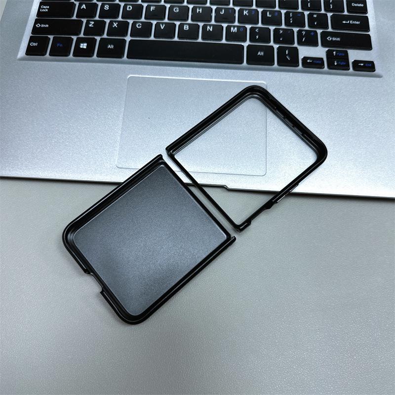 Ultra-thin Carbon Fiber Magnetic Case for Samsung Z Flip7/Z Flip6 - Frameless, Drop-proof Protection