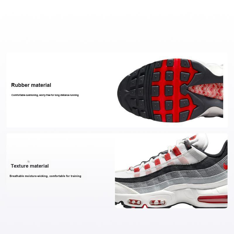 Nike Кроссовки Air Max 95 QS Japan Унисекс Белый Summit-White Красный Chile-Red DH9792-100