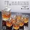 Хандун Стеклянный Графин для Виски и Набор Стаканов