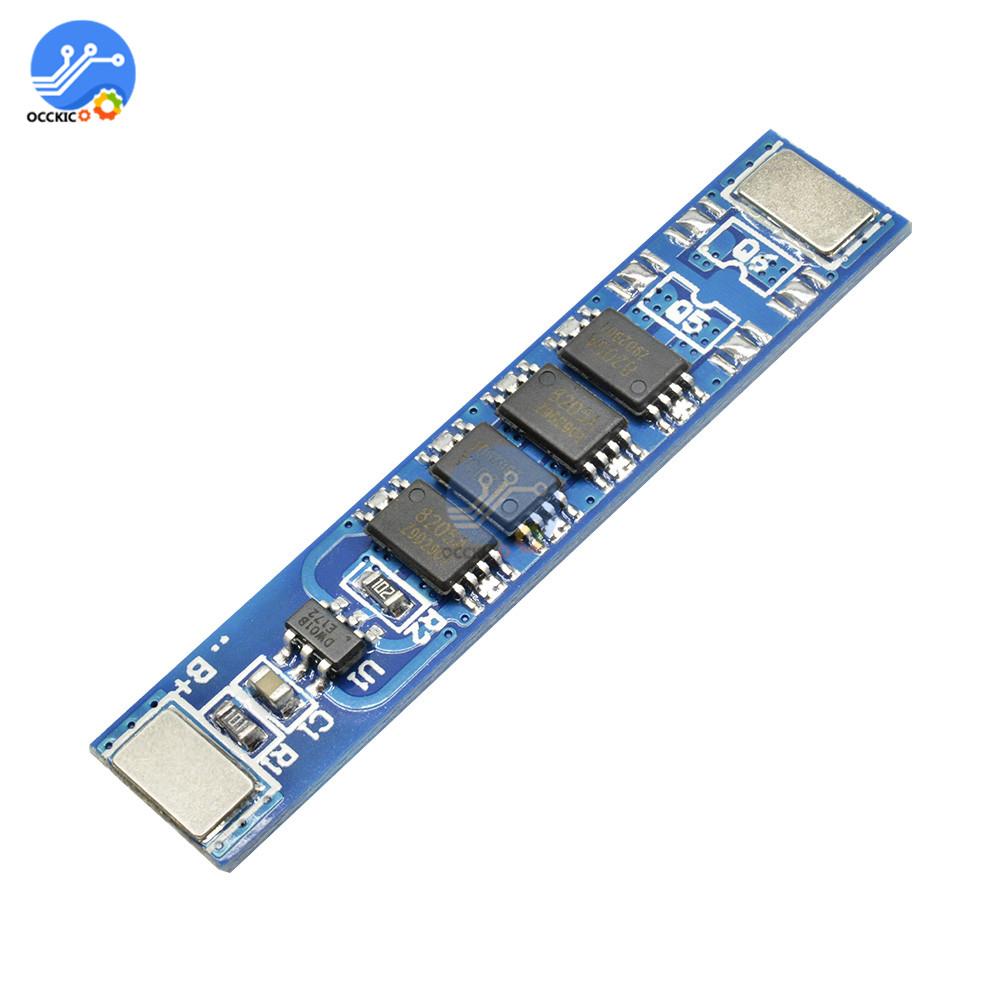 Плата защиты заряда литиевой батареи BMS 1S 5A 10A 15A 3.7V 18650 3MOS 4MOS 6MOS PCM Защита от перезаряда для аккумулятора 18650