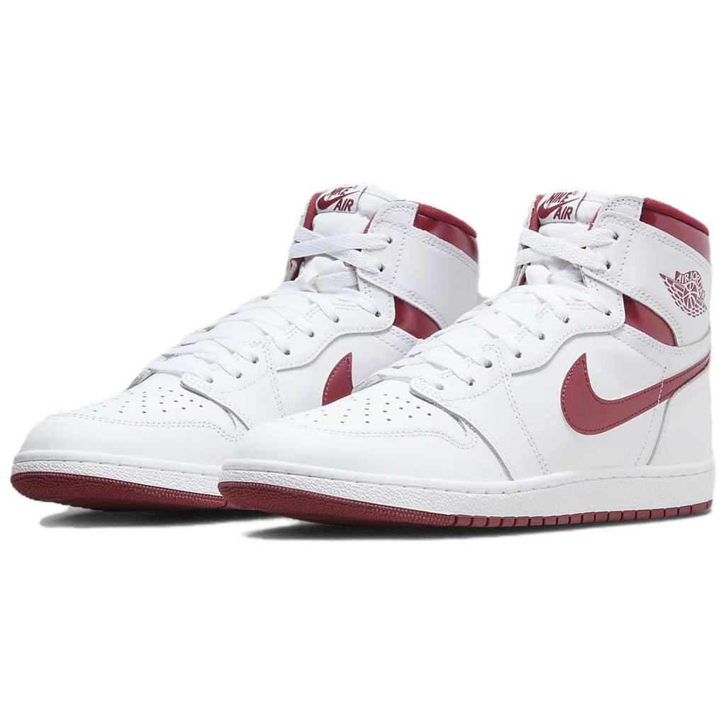 Кроссовки унисекс Air Jordan 1 Retro High 85 OG Metallic Burgundy White Team-Red BQ4422-161
