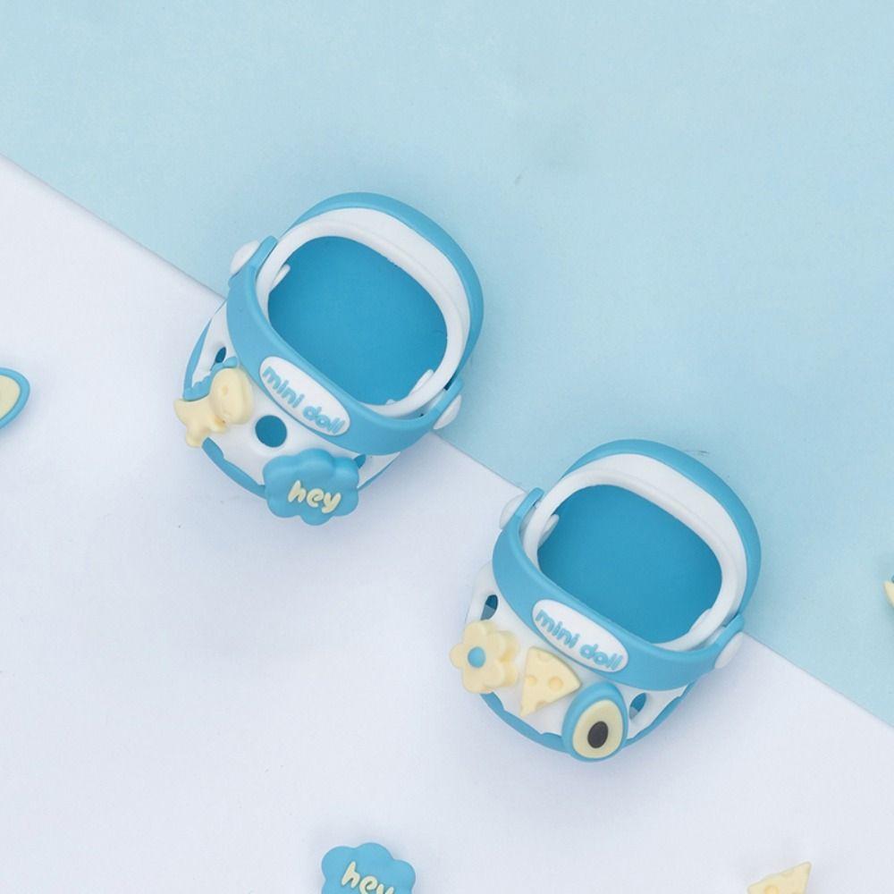 20cm Cotton Doll Doll Shoes Soft Rubber Board Shoes Cartoon Doll Photography Props Birthday Gifts