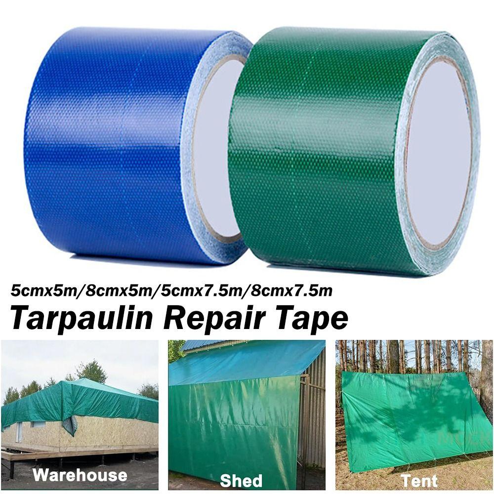 Strong Adhesion Rainproof Cloth Tape Waterproof Awning Patch Tent Tarp Repair Patch