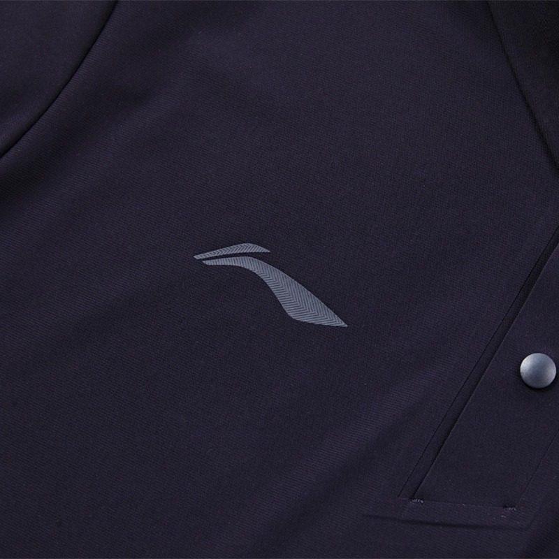 Мужские и женские поло Li Ning с воротником-поло, средняя посадка, APLV565-1