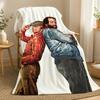 Terence Hill and Bud Spencer Actors Throw 240g flannel blanket, suitable for sofas, beds, offices,  exquisite gift blankets