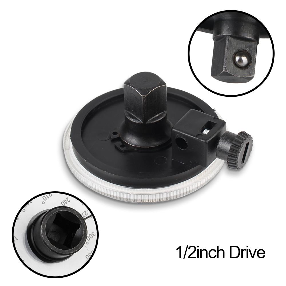 Torque Angle Scale 360 Degrees Calibrated In Degrees Torque Regular Torque Wrench Hand Tools Torquemeter 12.55mm 1/2'' Drive
