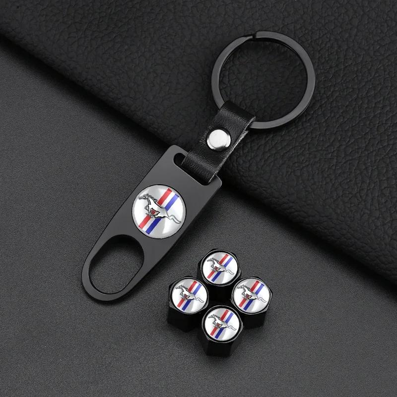 Автомобильная наклейка 2026 Ford Новый 2025 Горячий Металл 3D Брелок для ключей автомобиля Эмблема Скачущая лошадь Значок Брелок для ключей для Ford Mustang