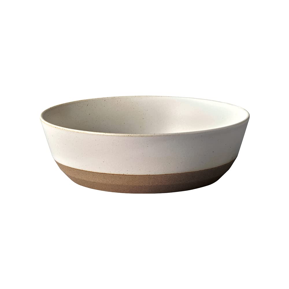 KINTO CLK-151 Bowl, 220mm, White, Microwave and Dishwasher Safe, 29594