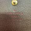 LOUIS VUITTON N62630 six hooks Damier leather Multicles6 Key holder  Brown leather Used