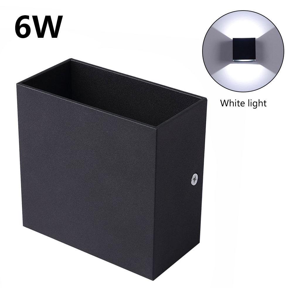 6 Вт/12 Вт настенный светильник веранда сад настенный светильник светящийся вверх и вниз гостиная спальня ночник коридор лестница светильник AC 85-265 В