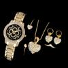 Ladies Watch Love Necklace Jewelry Set Yanyu Popular Love Quartz Watch Women