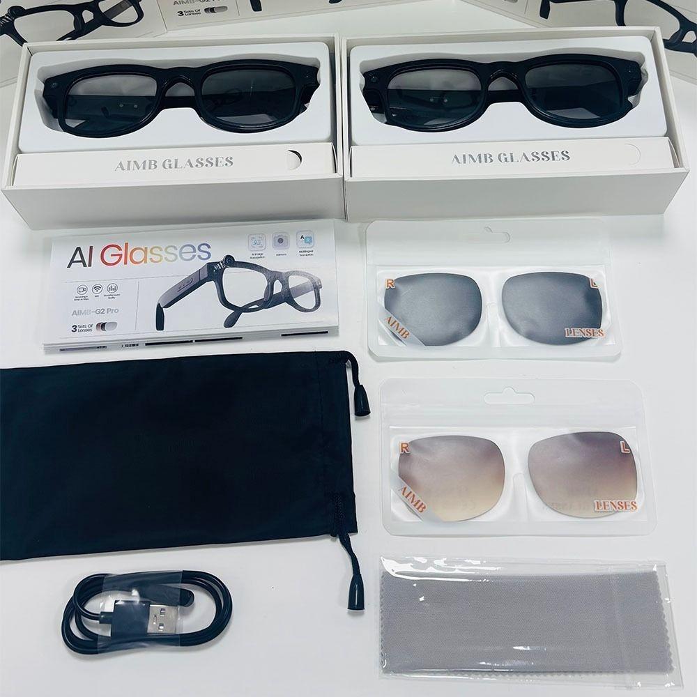 HD Photo Video Voice AI Smart Glasses 2 in 1 Smart Video Glasses Smart AI Glasses Voice Call