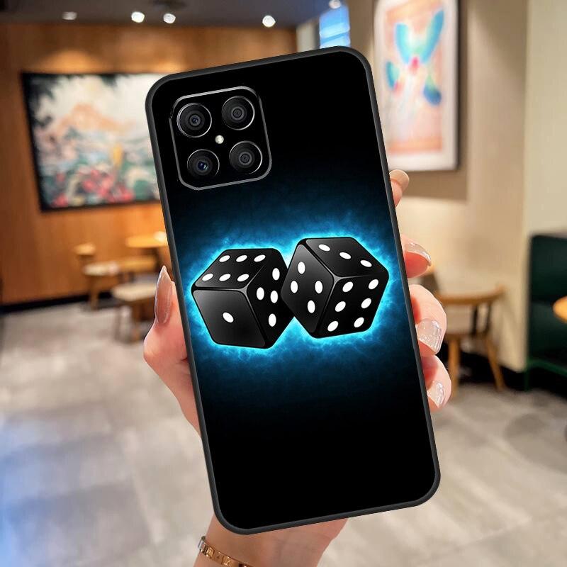 Чехол Dice Art For Honor 50 Lite X9 X7 X8 для Huawei P20 P30 P40 P50 Pro Nova 5T P Smart 2019
