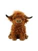 Simulation Highland Cow Plush Animal Doll Soft Stuffed Highland Cow Plush Toy Kawaii Kids Baby Gift Toy Home Room Decor