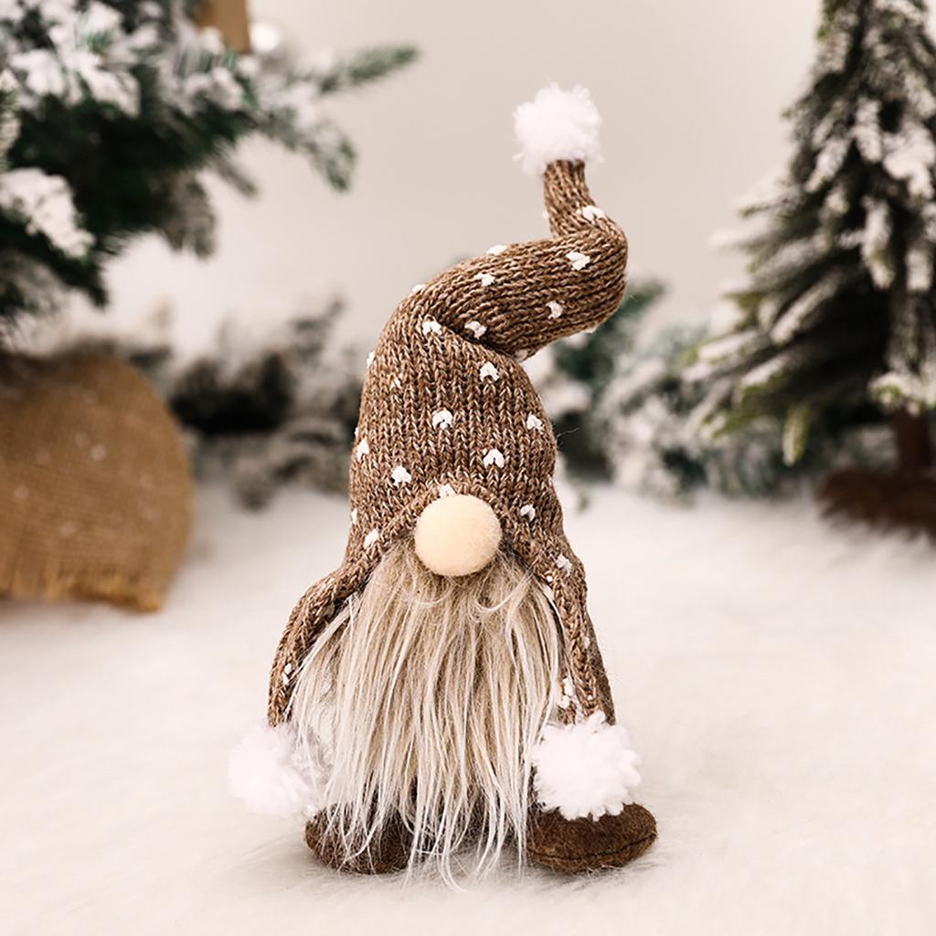 Santa Cloth Doll Birthday Present For Home Christmas Holiday Decoration