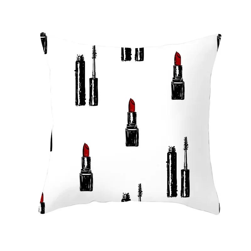 Чехол на подушку ко Дню святого Валентина Романтические свадебные украшения с принтом Чехол на подушку Наволочка Подарок на День святого Валентина