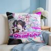 NNeedy Girl Streamer Overloa Cushion Cover Square Pillow Bedroom Sofa Leisure Comfort Living Room Home Decoration X