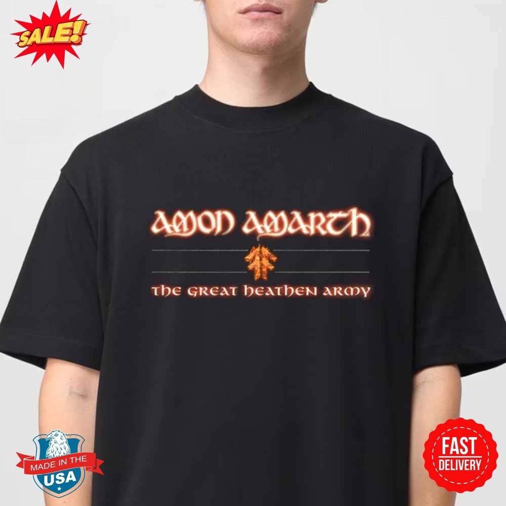 Amon Amarth Футболка The Great Heathen Army Унисекс Футболка