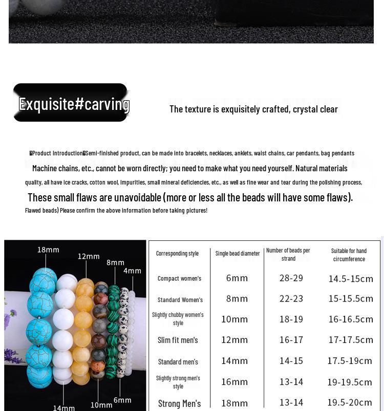 Natural Grey Moonstone Beads | Handmade DIY Jewelry Accessories | Round Beading Semi-finished Products In Stock