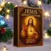 Jesus Second Coming Advent Calendar 2025 24-Day Countdown with Acrylic Ornaments Christian Halloween Decor for Home Car Tree Daily Surprise Gift