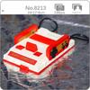 8213 игровая консоль, семейный компьютерный контроллер, машина, 3D модель, мини-конструкторы «сделай сам», строительные игрушки для детей, без коробки