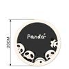 GIMIRO Mouse Pad Panda Printing Round Mouse Mats 20cm X 20cm