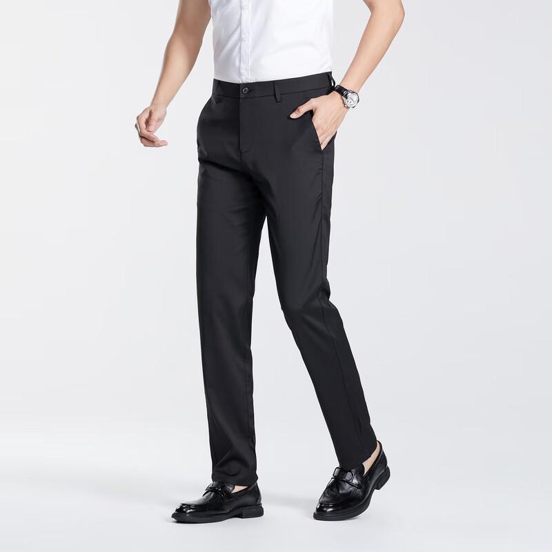 Мужские прямые брюки в стиле business casual