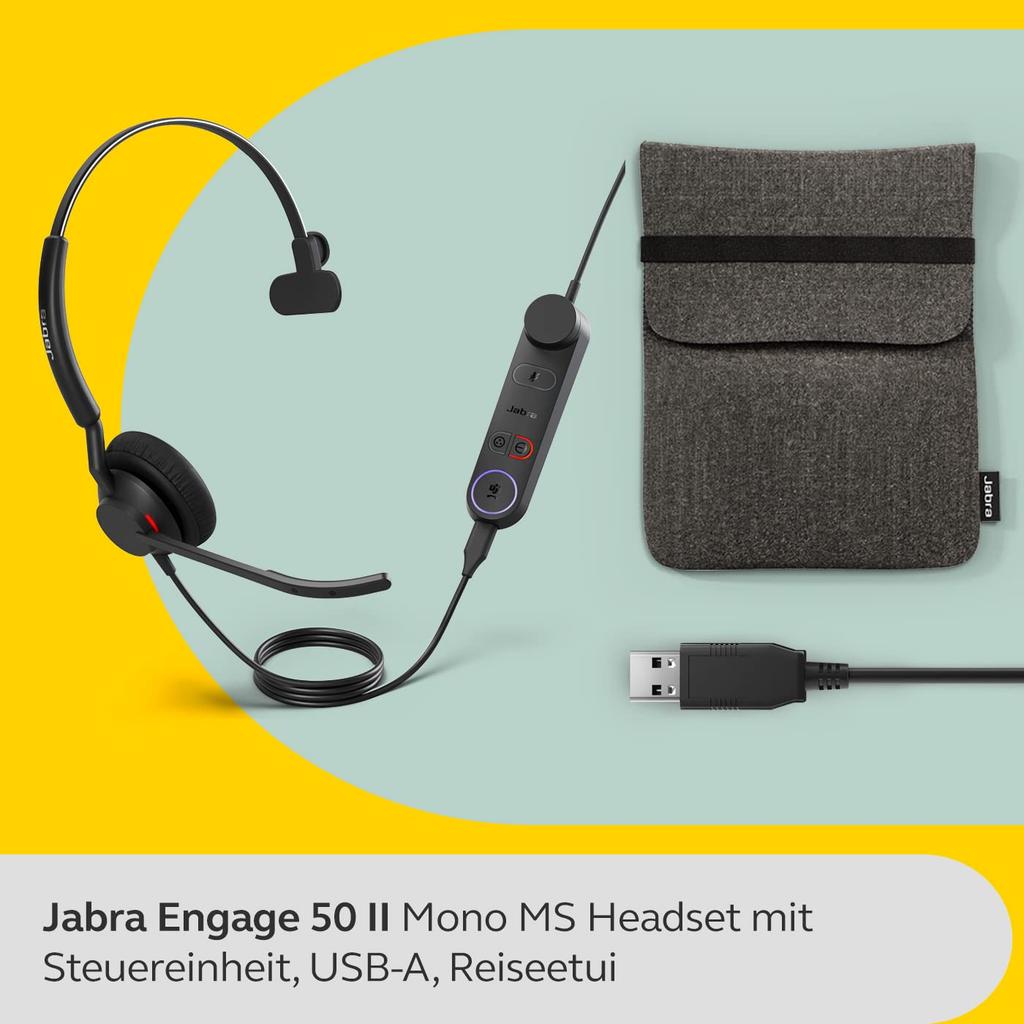 Jabra Engage 50 Engage 50 II Link MS II- USB-A Моно5093-299-2119