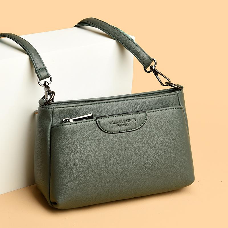 Женская сумка через плечо, модная сумка для мам среднего возраста, повседневная универсальная сумка через плечо для женщин