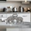 Elephant Statues Ornament Handicraft Adorable Table Multifunctional Resin Sculpture