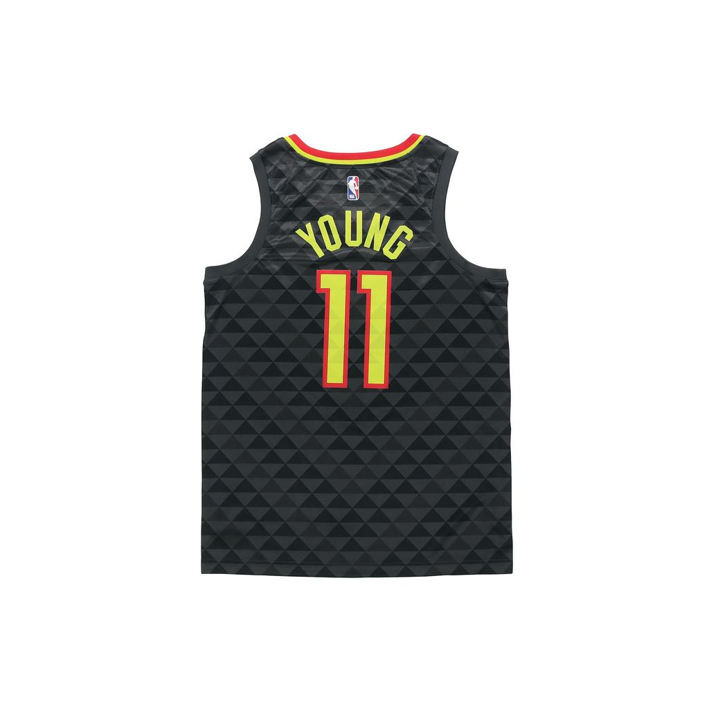 Nike Atlanta Hawks Trae Young #11 Basketball Jersey Men Basketball Jerseys Black 864457-017