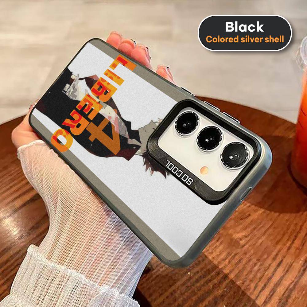 Чехол для телефона Haikyu Nishinoya Yuu Для Черного lMDЦвет Серебряная Раковина Для Samsung A56 A16 A55 A15 A35 A25 A54 A14 A34