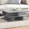 VidaXL Coffee Table Sonoma Grey 70x70x29 Cm Engineered Wood, Side Table, Living Room Table, Accent Table, End Table 840749