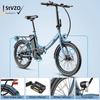 Fafrees F20 Light Folding E-Bike 36V 20Ah Battery 250W Motor 20" Compact Electric Bike 7-Speed Shimano