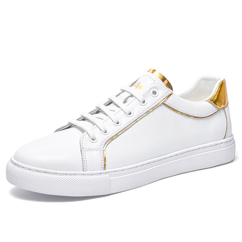 Мужская повседневная обувь из натуральной кожи, модная мягкая спортивная обувь, новое поступление, мужские кроссовки на шнуровке, обувь для ходьбы на плоской подошве, обувь для скейтбординга