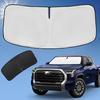 Для Toyota Tacoma 2016- 2024 2025 2026 Солнцезащитный экран Солнцезащитный козырек Защита лобового стекла - 4 слоя Защита переднего стекла Подходит для пикапа Tacoma 2-дв. 4-дв. Солнцезащитный козырек 240T