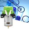D-2 2*4mm   12V   Peristaltic Liquid Pump Dosing Pump for Laboratory Analytic(Green)
