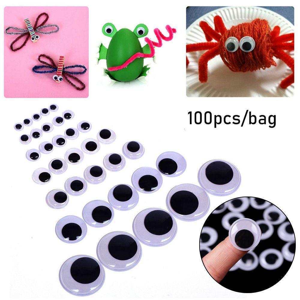 White Not Self-adhesive Stuffed Toys Parts Dinosaur Eye Doll Accessories Doll's Eyes Creative Gift