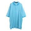 Short Sleeve Polo Shirt 2XL Blue Biggs Men's Used