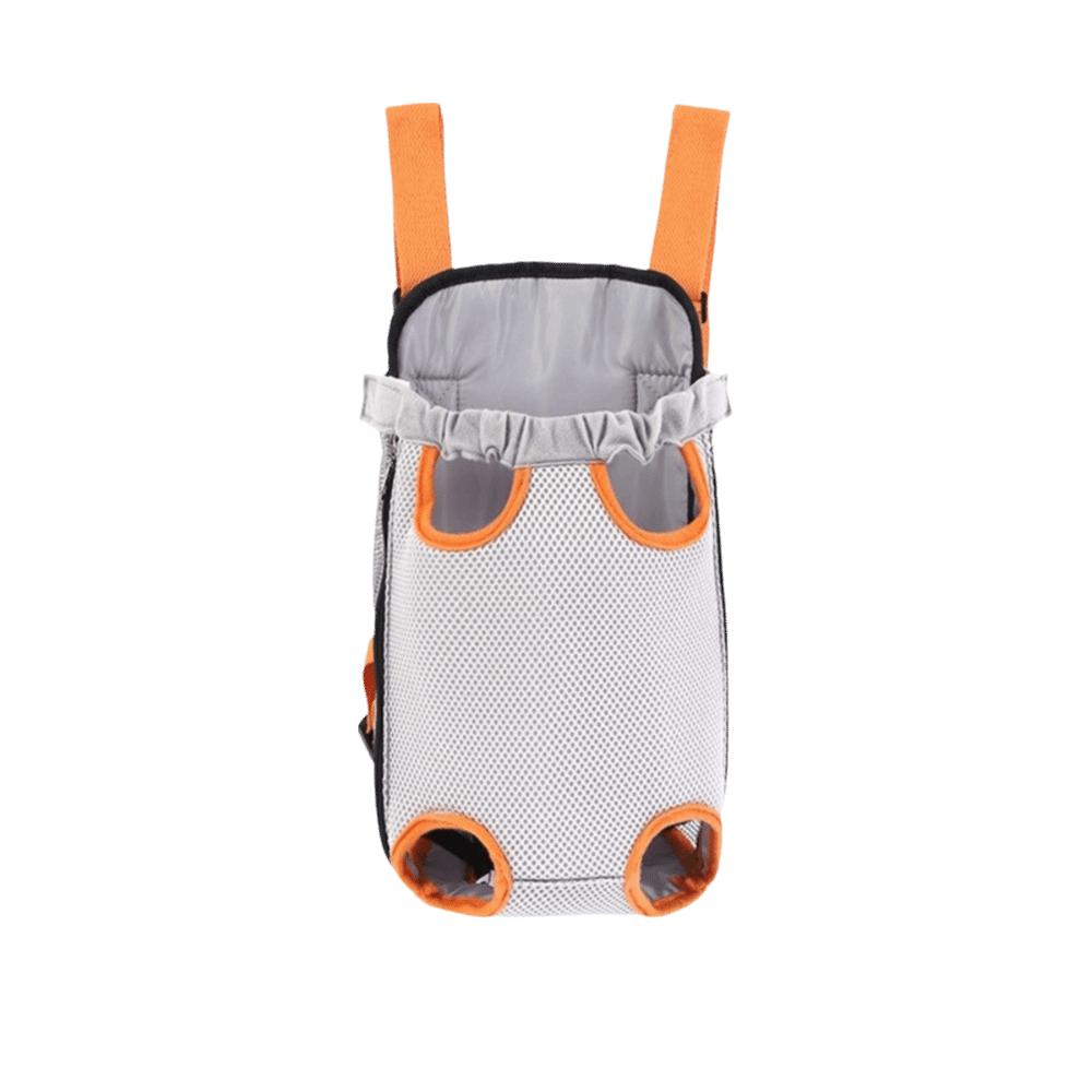 Double Shoulder Dog Front Carrier Breathable Mesh Dog Carrying Bag Pet Outdoor Backpack Camping