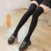 Женские толстые махровые носки выше колена, теплые зимние носки и леггинсы