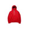 Мужская флисовая толстовка с капюшоном на шнурке красная CD6393-687