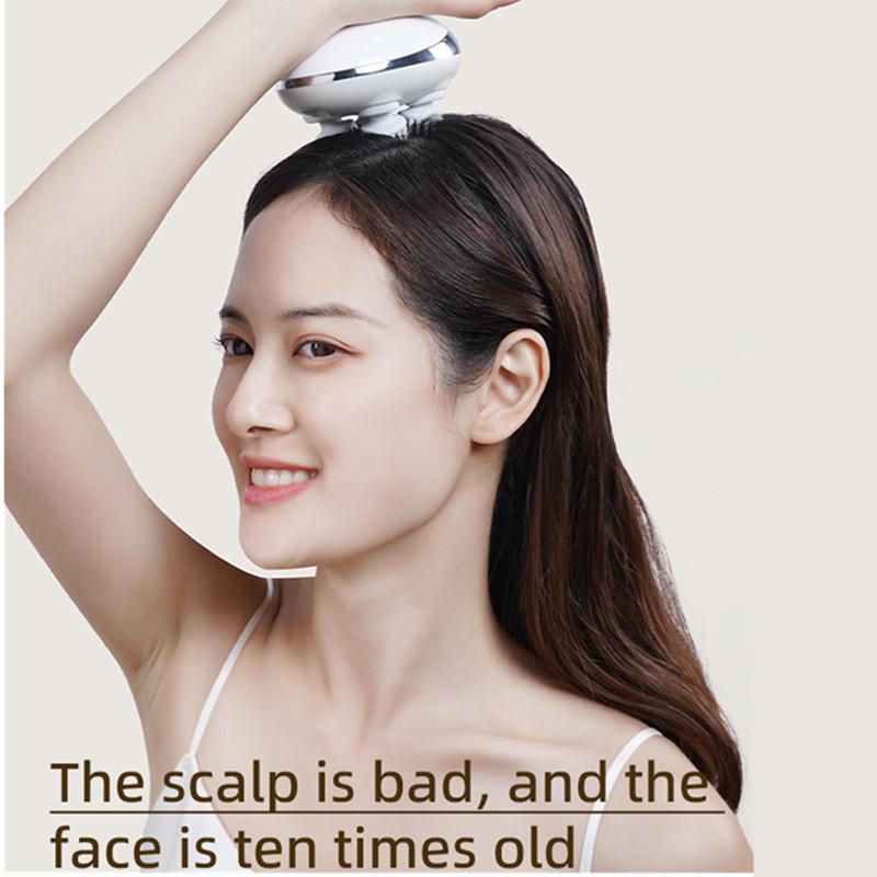 Электрический массажер для головы Scalphero, беспроводной массаж головы, терапия красным светом, водонепроницаемый массажер для тела, плеч, шеи, здравоохранение