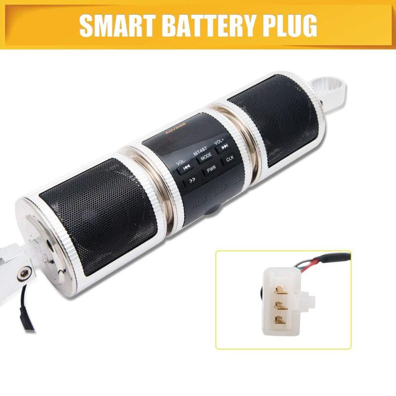 12 В мотоцикл Bluetooth аудио радио звуковая система стерео колонки MP3 USB для Honda Kawasaki