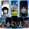 Аниме Баки Х-Ханма Чехол для телефона для Samsung S25,S24,S21,S22,S23,S30,Ultra,S20,Plus,Fe,Lite,5G Черный чехол